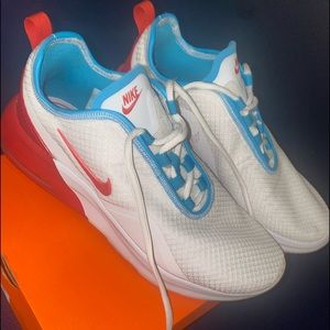 Nike Air Max Motion 2 Running Shoes Red/White/Blue CW4285-100 Women Size 9
